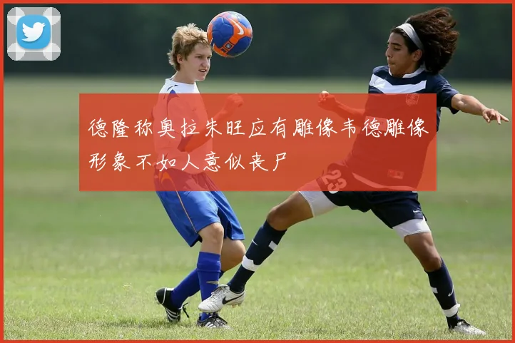 德隆称奥拉朱旺应有雕像韦德雕像形象不如人意似丧尸
