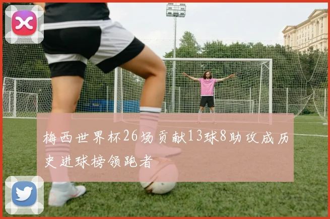 梅西世界杯26场贡献13球8助攻成历史进球榜领跑者